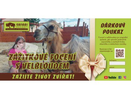 voucher foceni velbloud